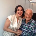 Meltem Cumbul Instagram - Çok kıymetli Halit Kıvanç, iyi ki seni tanıdım. İyi ki seninle çalıştım. Çok şanslıyım ❤️🙏Işıklar içinde uyu.