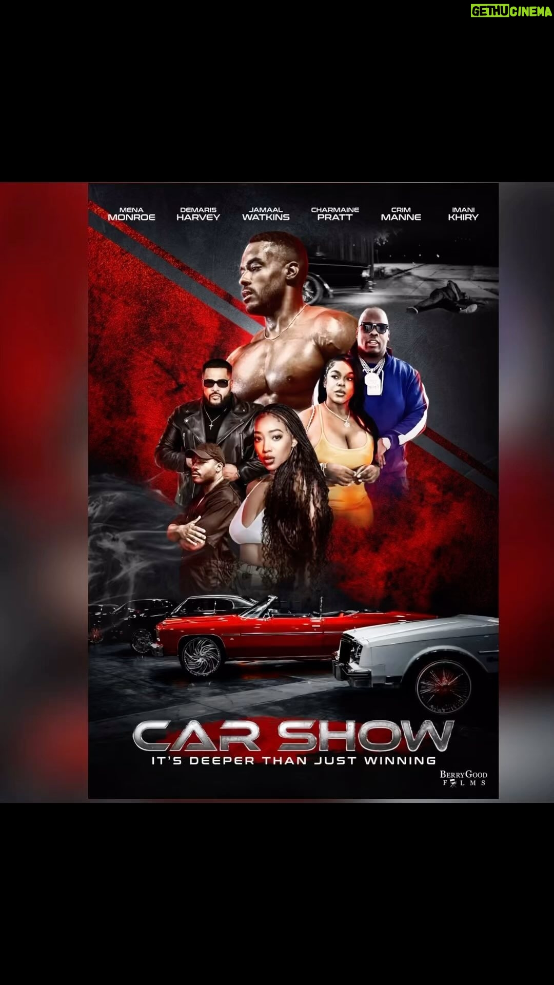 Mena Monroe Instagram - You got you one @realjamaalwatkins 👏🏾 s/o to the gang @demarisharvey @charmaine @criminal_manne @berrygoodfilms @soshabanky 💪🏾