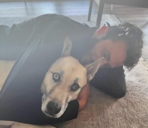 Mercedes Mason Instagram - Dear Yogurt,

You were the bestest boy. My heart is shattered yet again. Another fur baby, gripped by bone cancer, waits for me at rainbow bridge. You were my shadow, my buddy, my crazy fart machine squirrel killer cat molester. I miss you already. I can’t wait to nuzzle that face when we meet again. I love you Yogurt. 

Rest In Peace big boy. Mama loves you always. 💔💔💔

(And yes, that’s a sanitary pad stuck to his backside in the last photo….#kids)