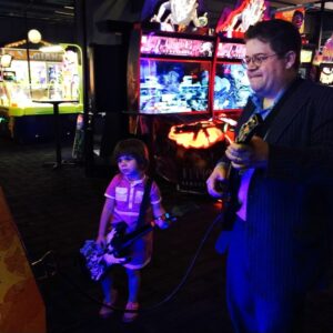 Meredith Salenger Instagram - Happiest Father’s Day to my beautiful husband @pattonoswalt for being the most loving Dad I’ve ever seen. She is the cutest kid on Earth and you instilled the best qualities in her.  Watching the two of you together is the most fun and heartwarming. I love how you love her. I love how you scroll through old pictures of her and show them to me all the time. It’s the greatest. She’s the greatest and you’re the greatest and I love you endlessly.