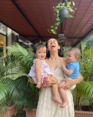 Merenla Imsong Instagram - Heart full of joy, hands full of love, face full of teeth #family