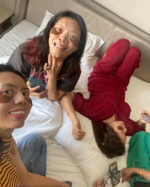 Merenla Imsong Instagram - Our beautiful mushroom is married ❤️❤️ God bless you both @linlaishram and @randeephooda. Here’s to a life of joy and love.