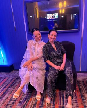 Merenla Imsong Instagram - Dressed in this gorgeous number from @lovebirds.studio while being surrounded by the best people for #PrimeVideoPresents. Kisses to my fairygodmothers @longchenhl @longkumer.x @polome_b 
Dress & earrings - @lovebirds.studio 
Styled by - @longchenhl 
MUA - @themakeupwaley 
Hair - @hairstyler_artist
Emotional support human - @tillotamashome