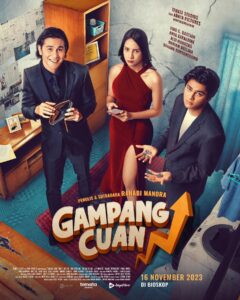 Meriam Bellina Instagram - Emangnya GAMPANG cari CUAN? Adik kakak selalu punya sifat, kelakukan, tempramen, dan ambisi beda-beda. Tapi pas ada momen, harus kerja bareng melawan realita yang lebih sering bikin nangis daripada manis. Apapun itu, yang penting bisa makan, bikin mama tenang, dan dompet sama-sama tebal! Hidup memang ada plus dan minus nya, tapi sampai kapan dompetnya minus terus?! 😱 Adhya Pictures & Temata Studio Present OFFICIAL MAIN POSTER - GAMPANG CUAN Tayang 16 November 2023! #GampangCuanFilm