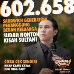 Meriam Bellina Instagram - Beribu-ribu doa buat si penanggung beban keluarga. Harus sehat terus dan boleh lah sesekali istirahat sambil ngetawain kocaknya kehidupan🤭 Nonton Gampang Cuan SEKARANG supaya bisa makin semangat berjuangnya🤗 #GampangCuanFilm #GampangCuan