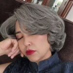 Meriam Bellina Instagram - Tidur selagi kerja tuh perlu dedikasi yg tinggi 😜🤪😝