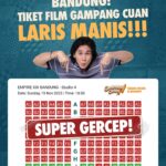 Meriam Bellina Instagram - Lagi, lagi dan lagi! Wargah Bandung menuhin bioskop. 🤯 Terima kasih atas antusiasme nya kepada masyarakat Kota Kembang! Siapa disini yang udah bolak balik bioskop buat liat Aa Utan terus?!? 🥹 Film Gampang Cuan SUDAH TAYANG di Bioskop! #GampangCuanFilm