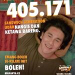 Meriam Bellina Instagram - Sebanyak 405.171 orang udah bikin bioskop banjir tawa dan air mata. 🥹 Memanggil para tulang punggung keluarga untuk ngaso sejenak di bioskop! #GampangCuanFilm