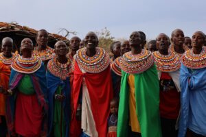 Merritt Patterson Instagram - Honored to visit the women of a local Samburu village and admire their incredible song and dance. #SamburuTrust #Kenya