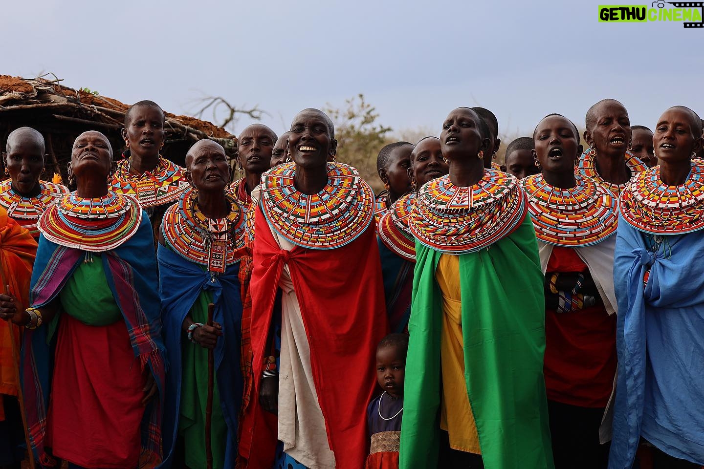 Merritt Patterson Instagram - Honored to visit the women of a local Samburu village and admire their incredible song and dance. #SamburuTrust #Kenya