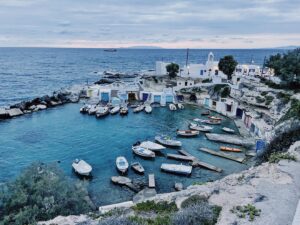 Merritt Patterson Instagram - Milos - the Greek island of private beaches, sail explorations and unobstructed views! @whitecoastmilos was the perfect private hideaway with fantastic food and the most incredible customer service. I dream about the hotel’s signature fragrance💭🤍🌊 Heaven. Make sure you dedicate one night to Medusa restaurant. Incredible authentic fresh Greek cuisine - get there early no reservations.  #whitecoastmilos #Milos #travel #luxuryhotels