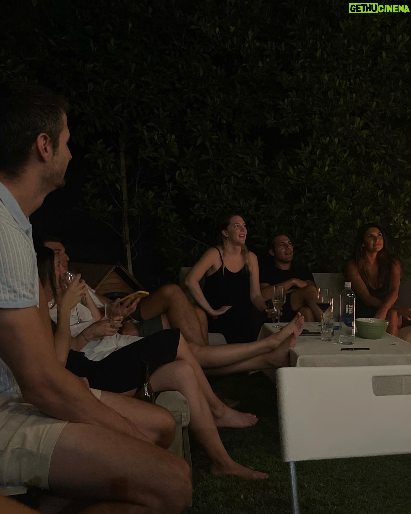 Merritt Patterson Instagram - A hot summer night with friends, laughter, games, candles, balloons and cake. Perfection 🤍 - - - DP @alexandrapark1 🥰