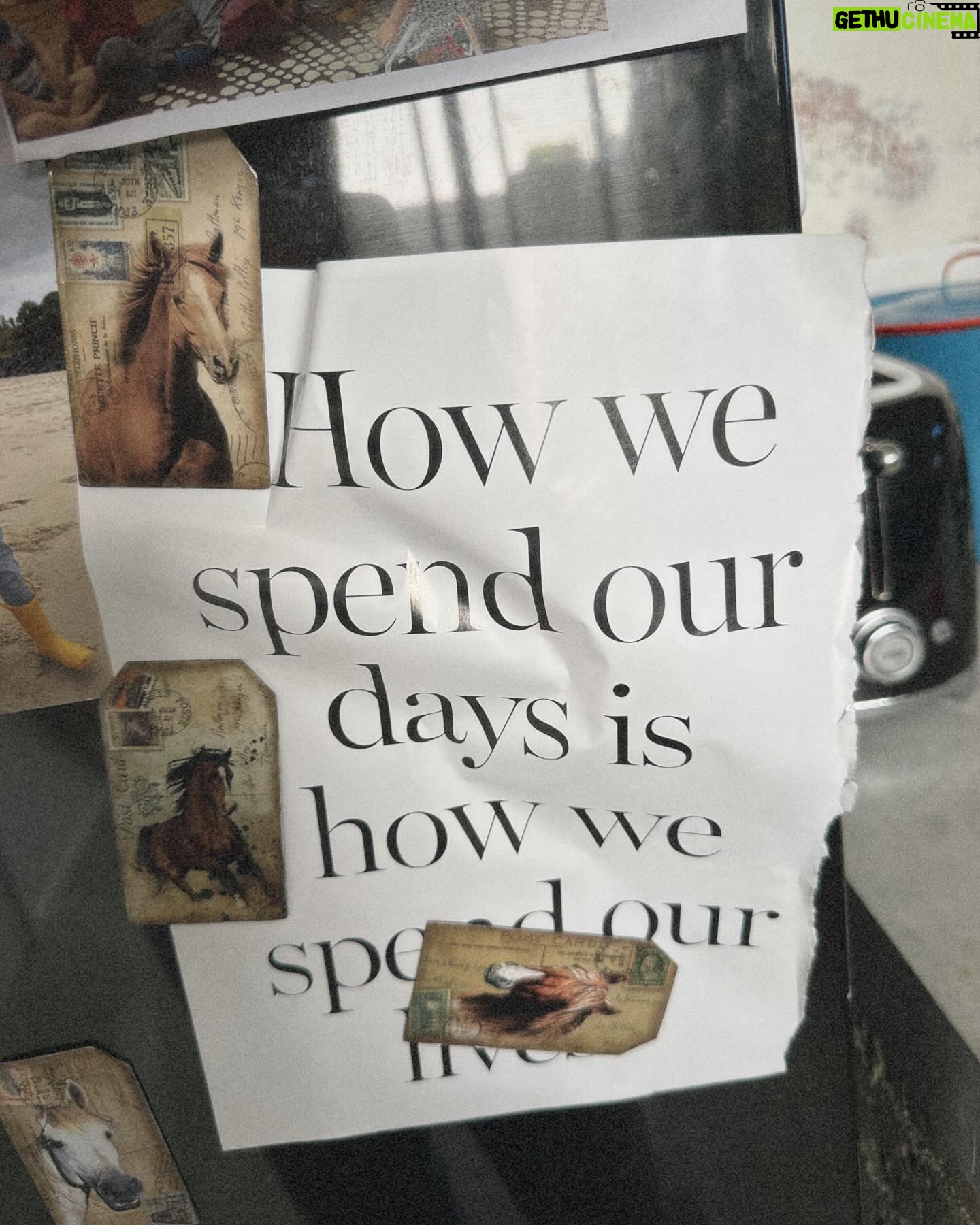 Merritt Patterson Instagram - how we spend our days is how we spend our lives