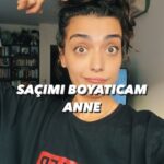 Merve Polat Instagram - ANNEME SAÇIMI BOYATICAM DEDİM 😂 Annene, eşine gönder 🤙🏼 @sabitakkaya etiketleme postu😂😂😂 #kızılcıkşerbeti #kızılcıkşerbo #trend #saç #saçbakımı #saçboyama #saçboyası #ombre #sombre #ışıltılısaçlar