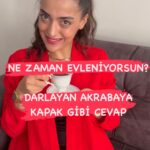 Merve Polat Instagram - BAYRAMDA NE ZAMAN EVLENİYORSUN? Diye DARLAYAN AKRABAYA CEVAP 🔪 Yetti beeeh😂 #bayram #kurbanbayramı #eidmubarak