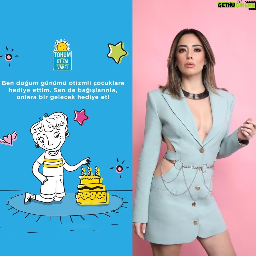 Merve Sevi Instagram - Herkese selam 🙋🏻♀️ 24 Temmuz benim doğum günüm bu sene doğum günümü @tohumotizm Vakfına hediye ediyorum ve sizlerden hediye kabul etmiyorum. Büyük küçük demeden yapacağınız her bağış benim için çok anlamlı🙏🏻 Hep birlikte bir hayat değiştirsek harika olmaz mı? Profildeki linkten bağışlarınızı yapabilirsiniz. Herkese şimdiden çok teşekkür ederim.