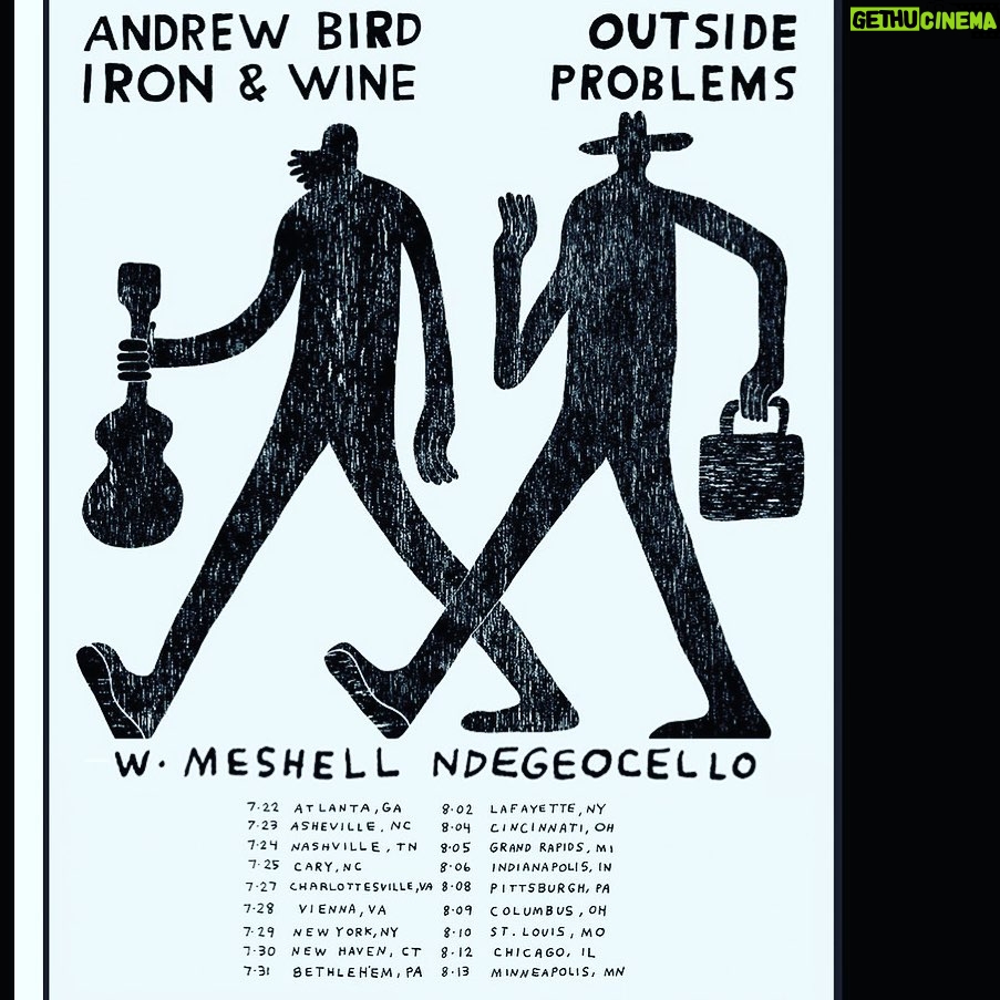 Meshell Ndegeocello - 1.5K Likes - I am heading out to tour with Andrew Bird /Iron & Wine
Some one I love gave me my first taste of Iron & Wine , they made me a PERSONALIZED mixCD … I love how love can introduce you to new things
I know I’ll be playing for folks who have never heard of me or my music
I WILL PLAY WELL…and with LOVE
BUT ALSO YOU SHOULD COME HEAR THE BIRD!!!!
Then I too, could introduce you to new music , WE CAN SHARE THROUGH LOVE
He is an amazing musician and beautiful lyricist sharing beautiful stories
THE MUSICIANS HE IS PLAYING WITH ARE FUCKING SUPERSTARS IN THEIR OWN RIGHT
TYLER CHESTER @tylerchester
TED POOR @tedpoor
ANNA BUTTERSS @buttersscup ON BASS Whew!!
So come out if you can
Music is LOVE