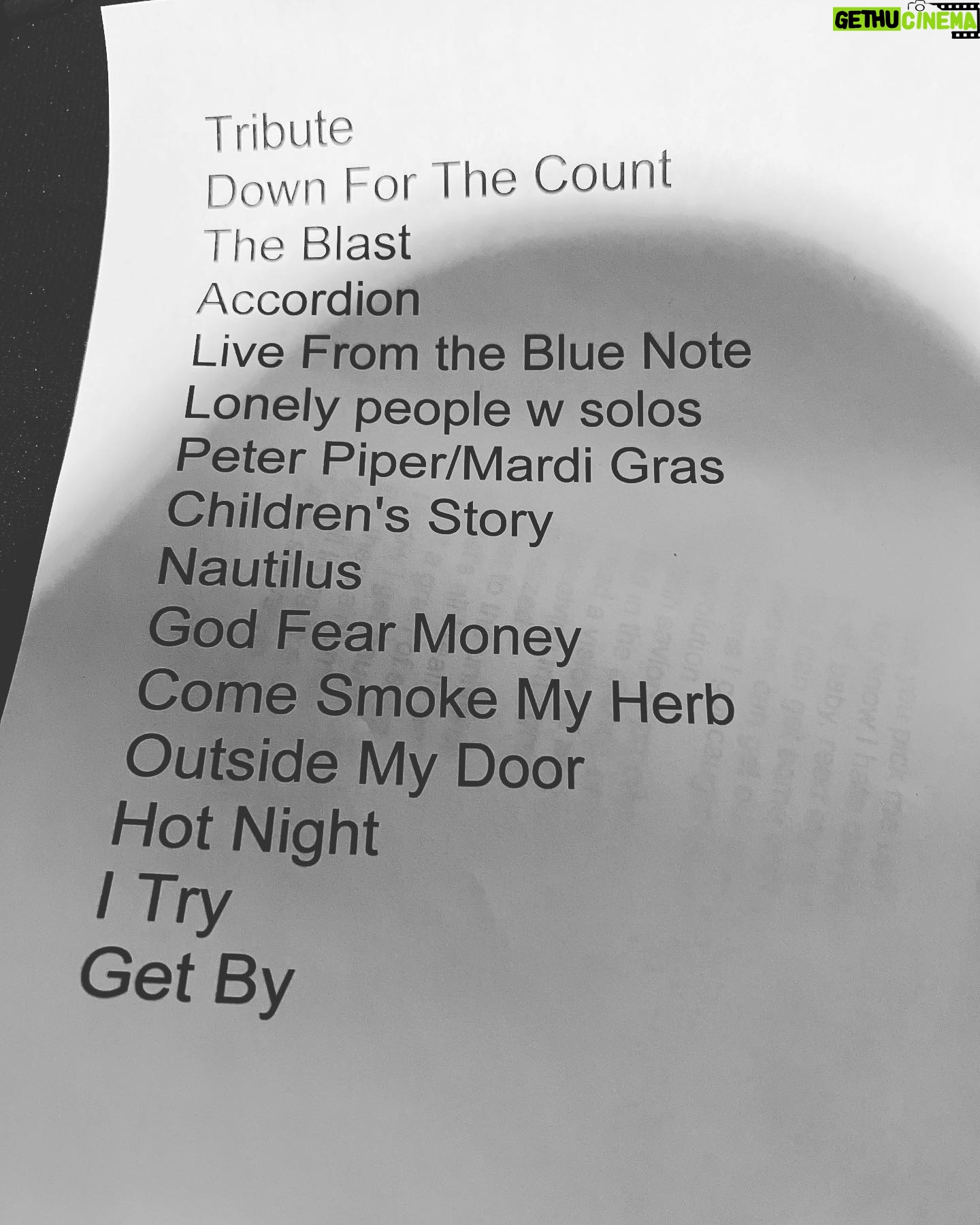 Meshell Ndegeocello - 1.9K Likes - @talibkweli setlist tonight