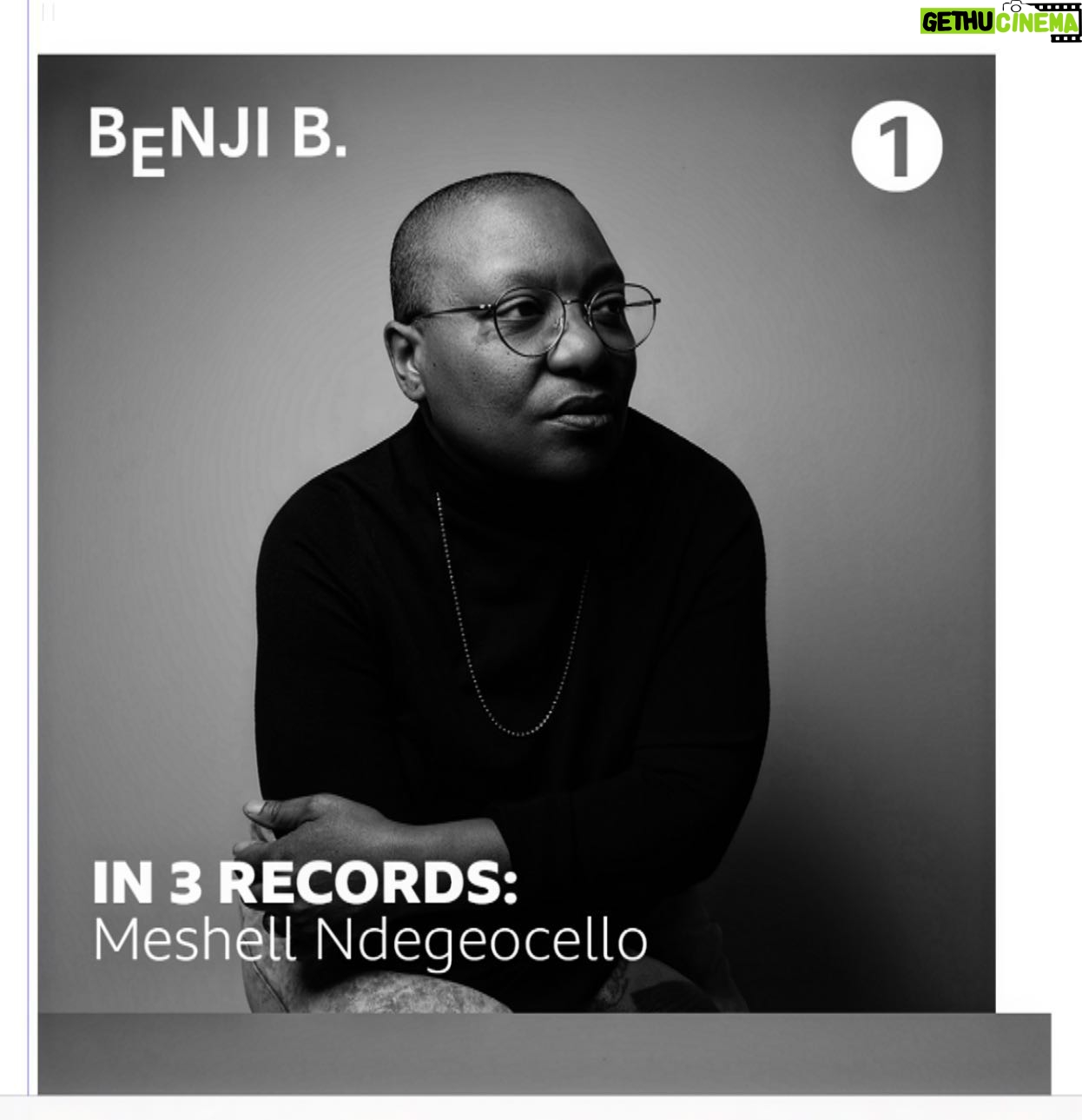 Meshell Ndegeocello - 2.3K Likes - I LOVE YOU @benjib
Long live the DJ for now, forever , for you ! @bbc6music