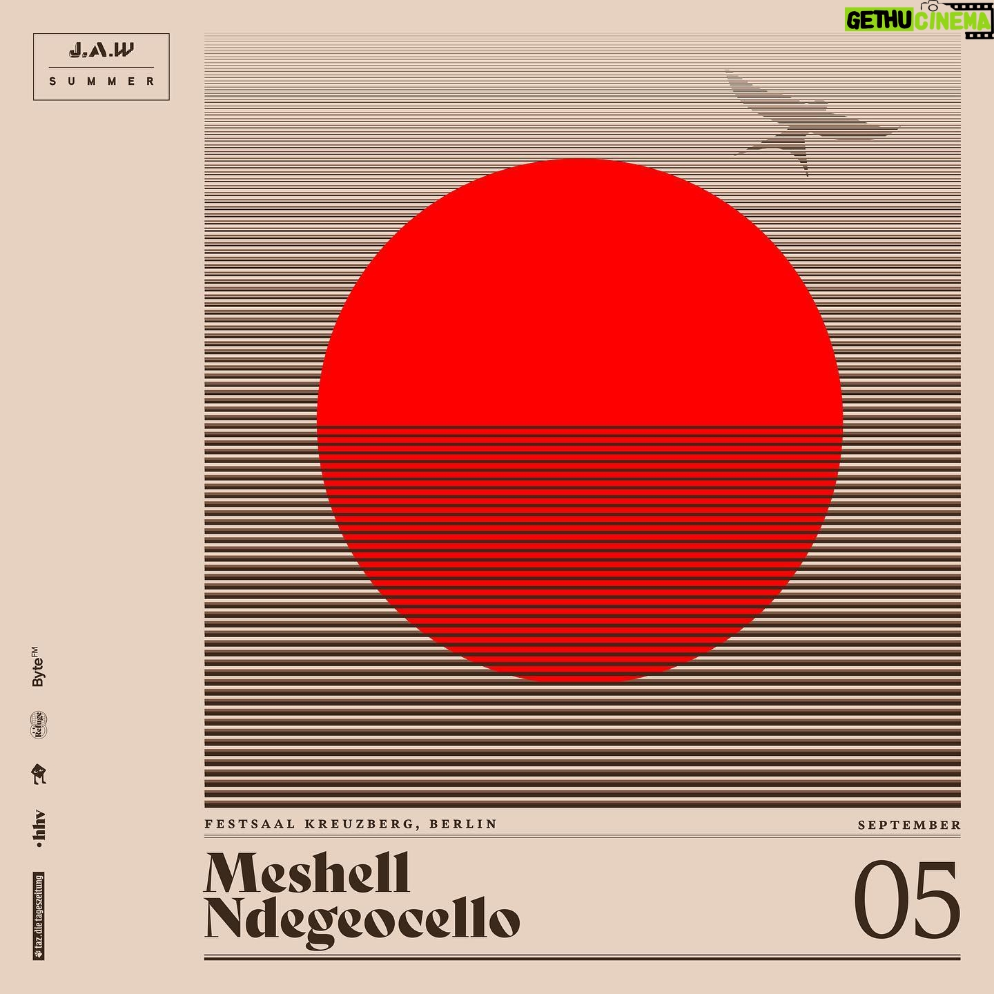 Meshell Ndegeocello - 1.3K Likes - BERLIN! See you in September :) @jawfamily
Ticket link in story