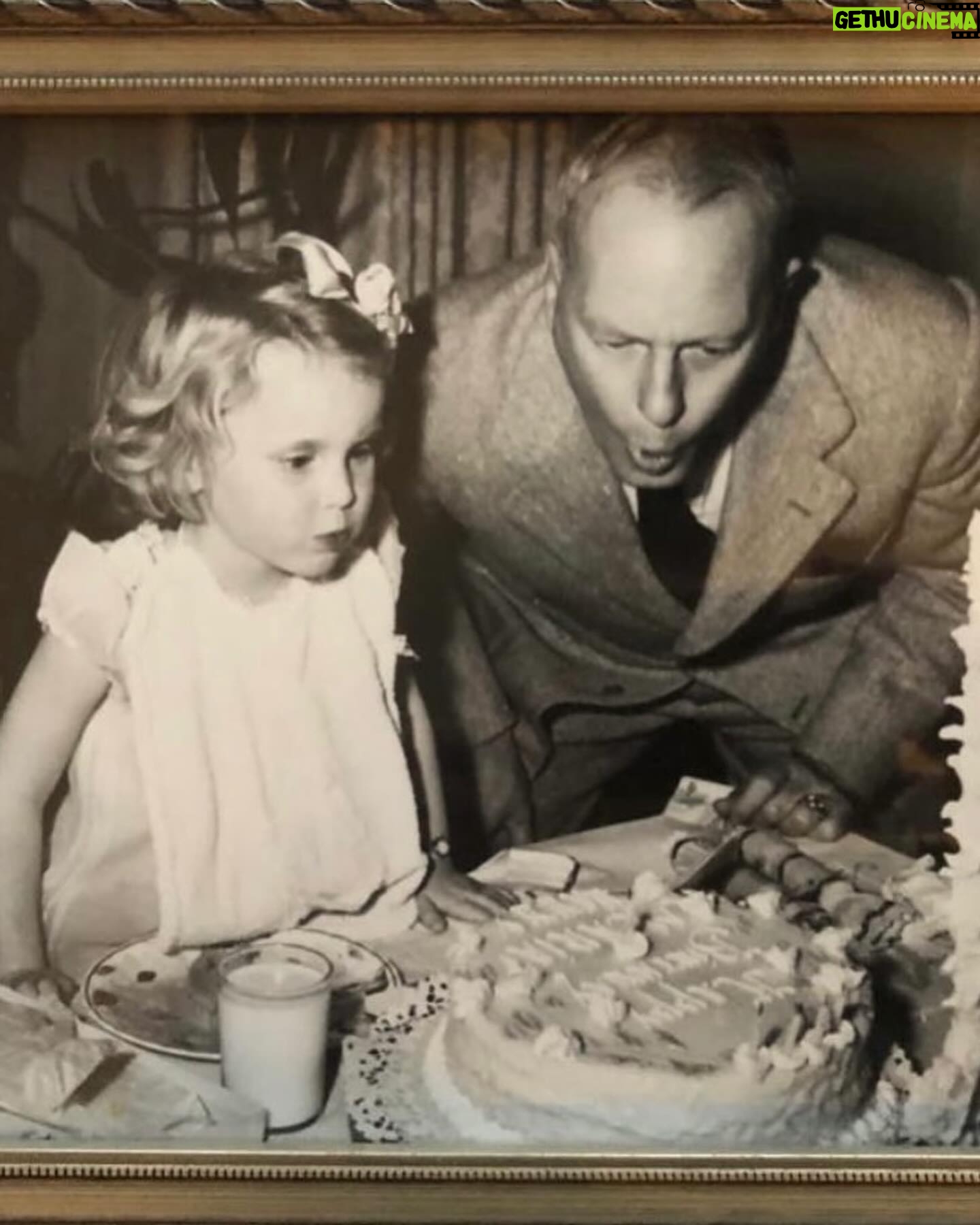 Mia Farrow - 1.9K Likes - Happy Heavenly Birthday to my wonderful father. He died when i was 17 but lives and is SO loved in my heart. I miss you Dad . ♥️