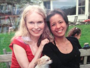 Mia Farrow Instagram - Ive never known a better or more beautiful soul than Lark, my daughter. Today is her birthday and if Heaven exists, Lark is surely there, celebrating with the best of the Angels. I miss you beyond words and time Larky. We all do. And we love you so much ♥️