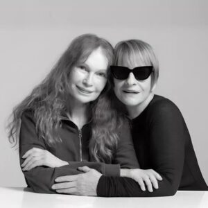 Mia Farrow Instagram - The magnificent Patti Lupone and i have been friends for decades.  I love her dearly!  We live near each other and our kids were even in the same class at school.  And now we get to work together!! In September we will come to Broadway in ‘The Roommate’ - a dazzling, surprising, treat of a play by Jen Silverman.  And with Jack O’Brien directing we couldn’t have hoped for better. . Come see us ♥️