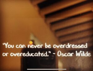 Mia Michaels Instagram - Couldn’t agree more Mr. Wilde…. #neverstoplearning  #dressupdaily #celebratelifeeveryday