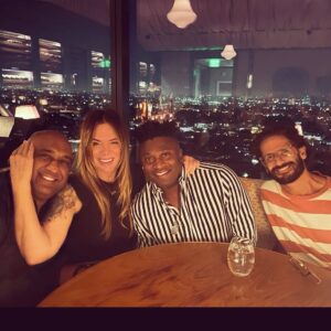 Mia Michaels Instagram - What can I say ? Surrounded by 3 great men!!! I’m a very lucky girl♥️ @suksingh2.0  @mrkwilson78 @tyce82  Always so grateful for our time together #love #friends #sharinglife #la