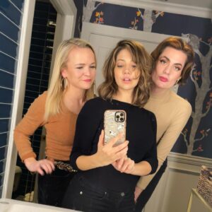 Mia Serafino Instagram - still reeling from this perfect Chicago reunion @gizshark @thesawyersmith