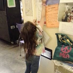 Mia Sinclair Jenness Instagram - #TBT Too small to sign in. Proud to be the youngest kid ever cast in @lesmizbway - I was only 6!  #LesMizBway #OneMoreMonth #GrowingUpMiserables #Broadway