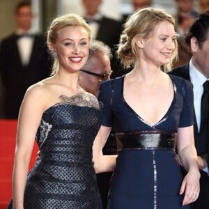 Mia Wasikowska Instagram - #miawasikowska #sarahgadon #mapstothestars #cannes #cannesfilmfestival