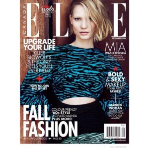 Mia Wasikowska Instagram - So Mia Wasikowska got another magazine and she looks beautiful, as always. What do you guys think of her photos? #miawasikowska #ellecanada