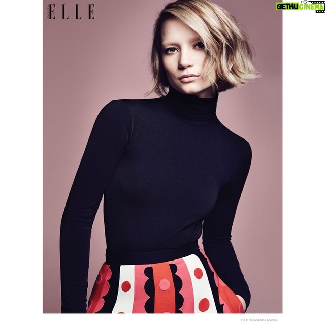 Mia Wasikowska - 1.5K Likes - ❤️👌😍 Mia for Elle Canada #miawasikowska #ellecanada