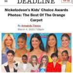 Mia Allan Instagram – 🫶 @deadline @kidschoiceawards