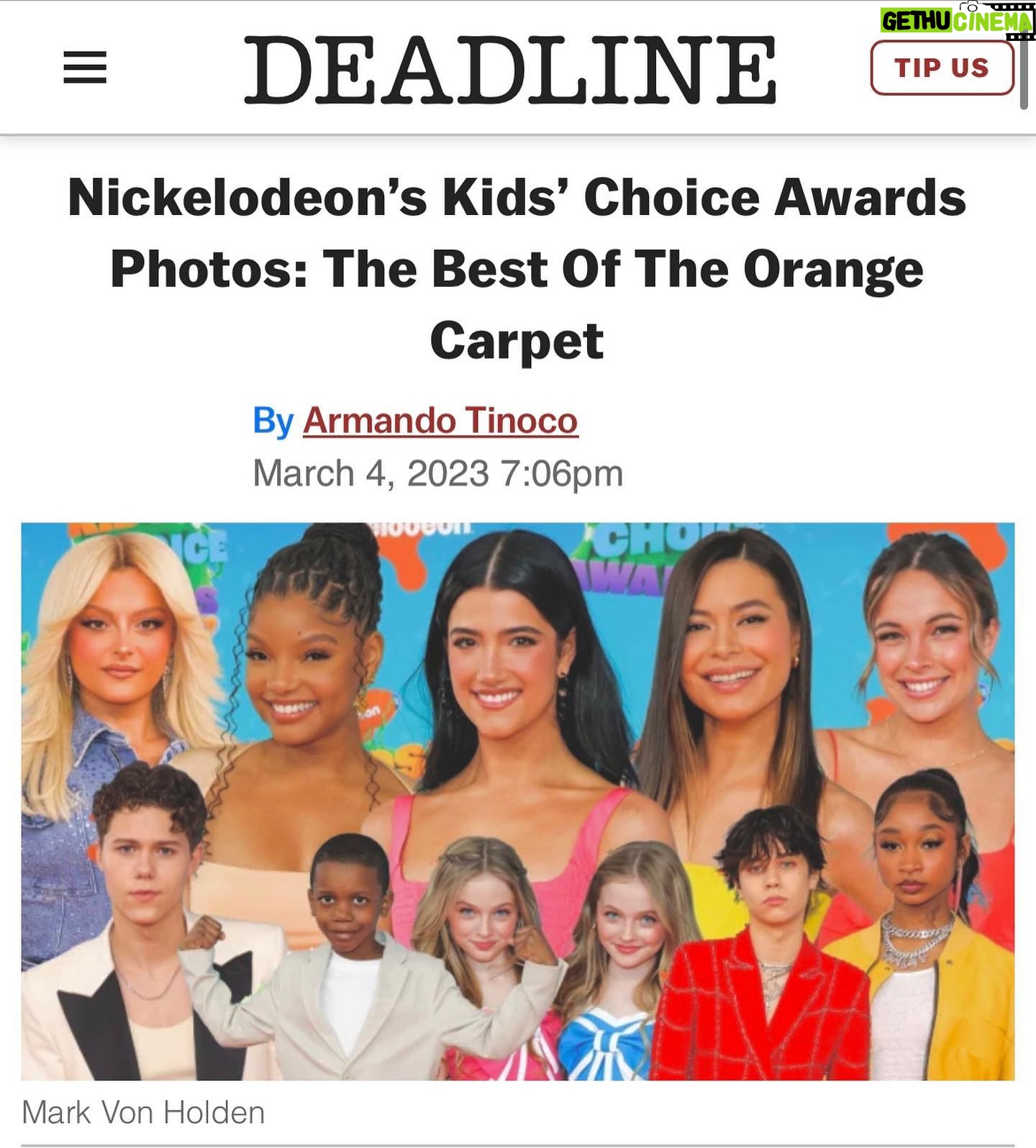 Mia Allan - 7.9K Likes - 🫶 @deadline @kidschoiceawards