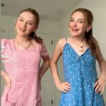 Mia Allan Instagram – Team Pink vs Team Blue