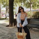 Mia Rose Instagram - Colorful Mornings 🧡✨ #ootd
