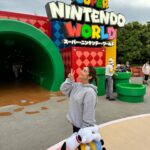 Mia Rose Instagram - My first time in Super Nintendo World 🍄⭐❤️ #usj #supernintendoworld