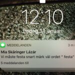 Mia Skäringer Instagram - För tre år sedan lovade jag @hampusnessvold att vi skulle festa. Förra veckan blev det äntligen av, dock måste man nog tillägga att det mest var Hampus som sköt ut mig 🚀 Lyssna på det nya avsnittet @skaringerochnessvold idag.