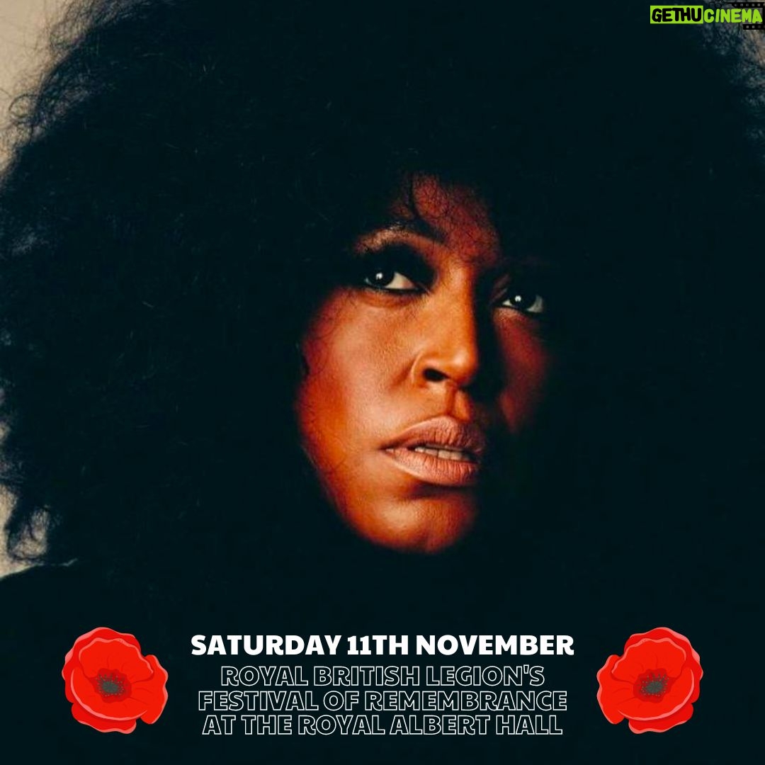 Mica Paris - 1.5K Likes - So Proud to be performing at the @RoyalBritishLegion's Festival of Remembrance at the Royal Albert Hall on Saturday 11 November, which pays tribute to our Armed Forces Community and all those that have served and sacrificed from Britain and the Commonwealth. This is a very special one for me as we pay homage to the unique contribution of the Windrush Generation, something that stands strong for me in my blood and heart.
Tune in from 9pm on BBC One or watch back on Player. 💋
