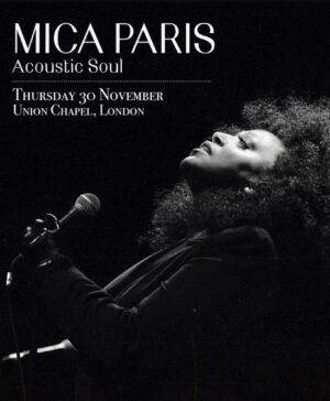 Mica Paris Instagram - Can’t wait to be back at Union Chapel LATER this month, tickets are on sale now 💋
