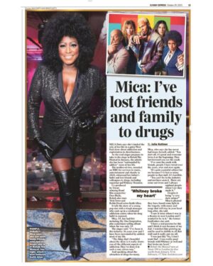 Mica Paris Instagram - Here's the first newspaper piece about me playing the role of Martha the counsellor in the fantastic new production of Rehab The `Musical which runs at NEON 194, 194 Piccadilly, St James's, London W1j 9LN for five weeks only from January 12 2024 to February 17 2024. Tickets on sale now!

🎟️ https://ticketing.kxtickets.com/tickets/series/REHAB