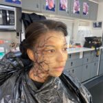 Mica Burton Instagram - ⚠️ PICARD SPOILER ALERT ⚠️ I just wanted to make an appreciation post for @hannyeisen and the Star Trek makeup team. This was my first time in full sfx in my professional career, and they all made the daily 3-4 hour process fly by! I also learned so much about adding depth to sfx makeup and felt so taken care of with hot towels and face masks after a long day in drying makeup. So here’s some snaps of my borgification! 💫📸