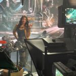 Mica Burton Instagram – absolutely nuts to me that we are already starting to book gigs for summer gaming showcases. wasn’t it just january like yesterday??? 

well at least that means i’ll have more of these silly bts shots to post soon ✌🏽✨