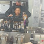 Mica Burton Instagram - ⚠️ PICARD SPOILER ALERT ⚠️ I just wanted to make an appreciation post for @hannyeisen and the Star Trek makeup team. This was my first time in full sfx in my professional career, and they all made the daily 3-4 hour process fly by! I also learned so much about adding depth to sfx makeup and felt so taken care of with hot towels and face masks after a long day in drying makeup. So here’s some snaps of my borgification! 💫📸