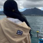 Mica Burton Instagram - who knew that listening to boats blasting pitbull at a sandbar in oahu would be so good for my mental health
