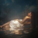 Mica Burton Instagram - It’s wild what a photoshoot making you look like a goddess can do for your self confidence 🤍 I cannot thank @emackphoto, @esodette, and @dreronayne for making me truly feel like Venus herself Styling: @esodette Photography: @emackphoto Makeup: @dreronayne