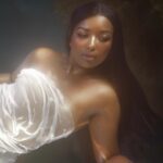 Mica Burton Instagram - It’s wild what a photoshoot making you look like a goddess can do for your self confidence 🤍 I cannot thank @emackphoto, @esodette, and @dreronayne for making me truly feel like Venus herself Styling: @esodette Photography: @emackphoto Makeup: @dreronayne