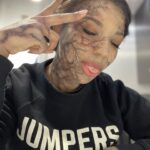 Mica Burton Instagram - ⚠️ PICARD SPOILER ALERT ⚠️ I just wanted to make an appreciation post for @hannyeisen and the Star Trek makeup team. This was my first time in full sfx in my professional career, and they all made the daily 3-4 hour process fly by! I also learned so much about adding depth to sfx makeup and felt so taken care of with hot towels and face masks after a long day in drying makeup. So here’s some snaps of my borgification! 💫📸